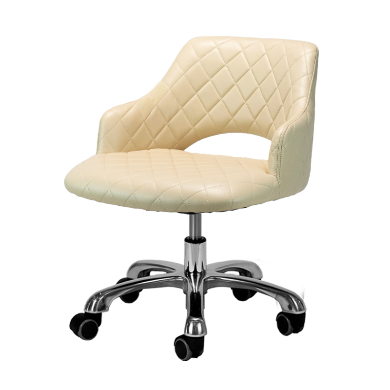 Gem Pedicure Stool in Parchment Whale Spa