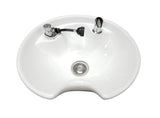 8200 Porcelain Bowl Tilting White Jeffco