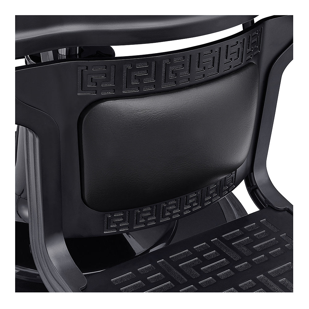 The Viking Modern Barber Chair Black DIR