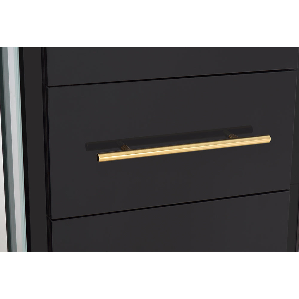 Magic II Double LED Lighted Styling Station Black DIR