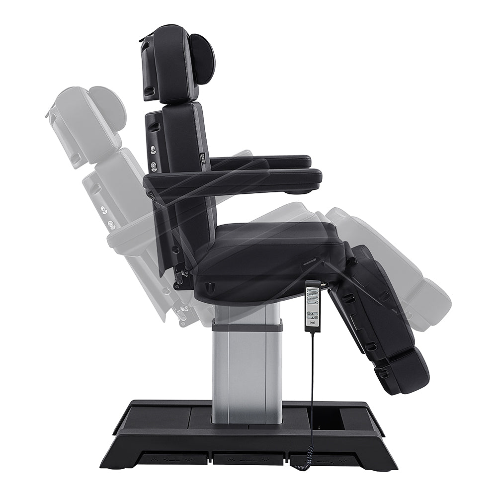 Sydney Medical Chair – 4 Motors with Foot Remote & Hand Remote Black DIR