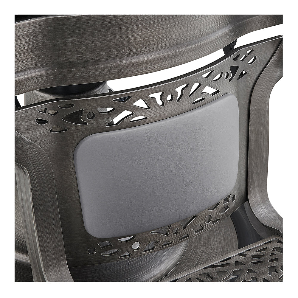 Kaiser II Retro Style Barber Chair Gray DIR