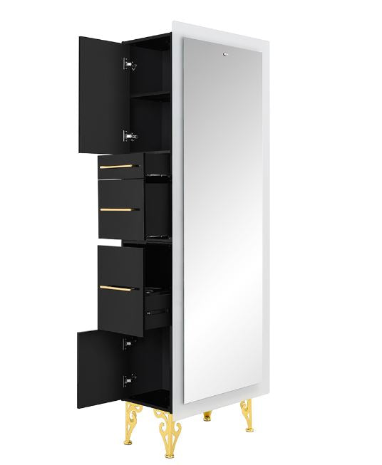 Magic II Single LED Lighted Styling Station Black DIR