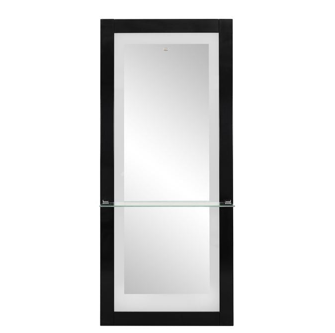 Luna II LED Lighted Styling Station Black DIR