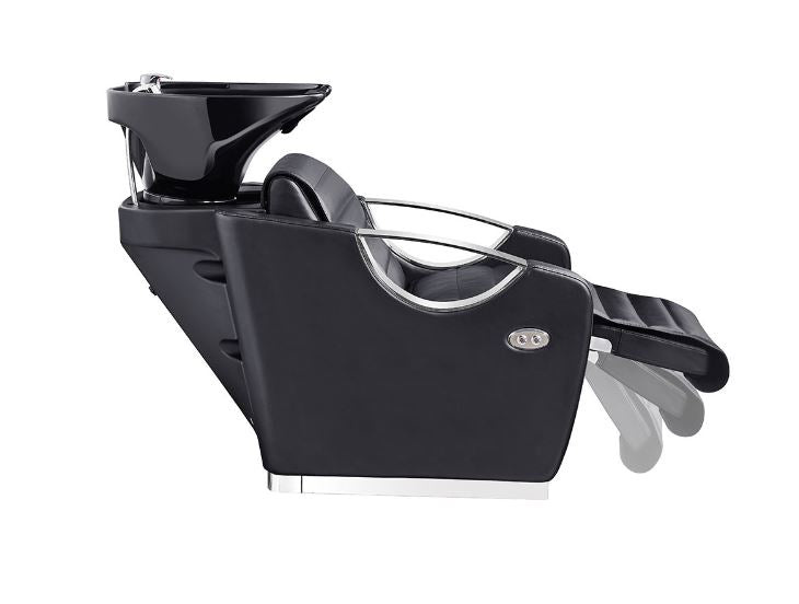 Victoria Shampoo Backwash Unit Black DIR