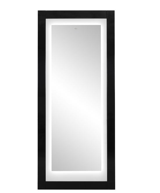 Luna II LED Lighted Styling Station Black DIR