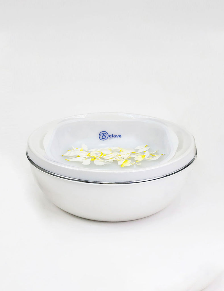 Pedicure Bowl in White (No Heat & No Vibration) Belava