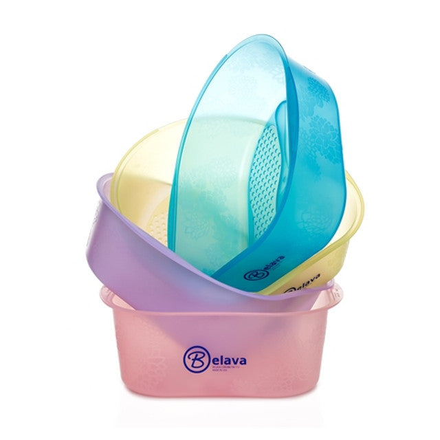 Pedicure Tub with Disposable Liners - Pink Belava