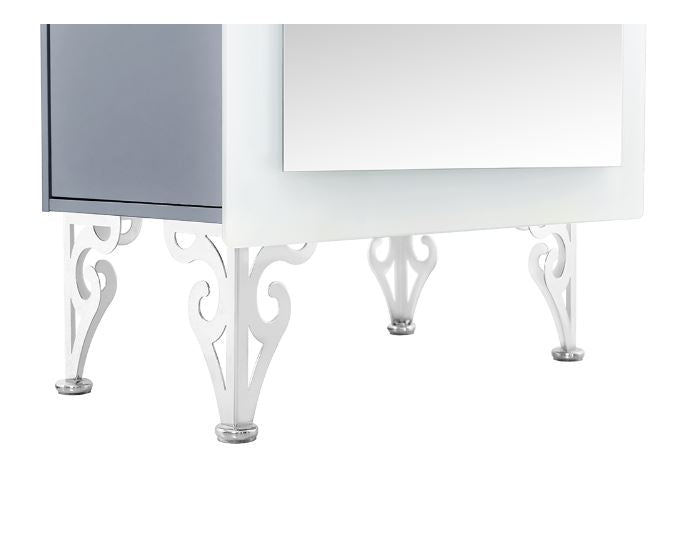 Magic II Single LED Lighted Styling Station Graphite Gray DIR