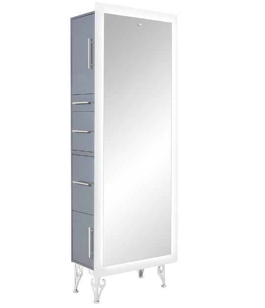 Magic II Single LED Lighted Styling Station Graphite Gray DIR