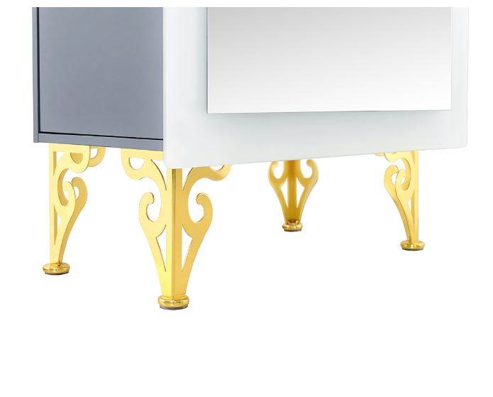 Magic II Single LED Lighted Styling Station Graphite Gray DIR