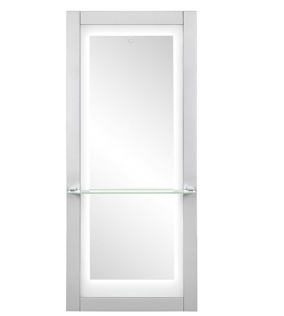 Luna II LED Lighted Styling Station Grey DIR