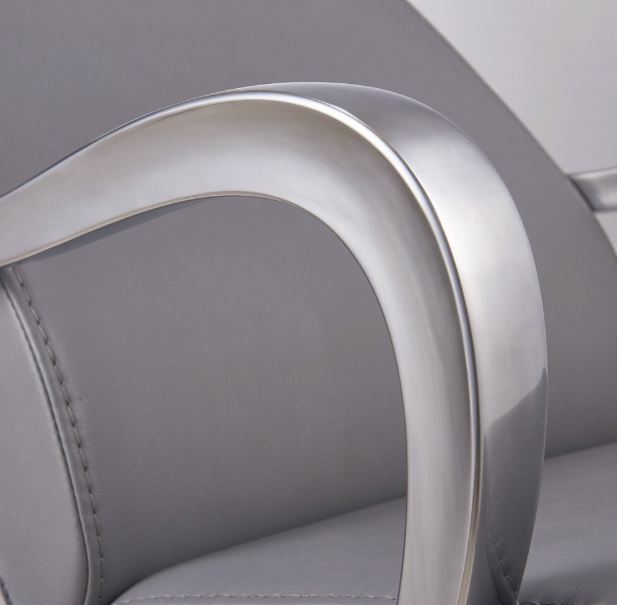 Beckman Shampoo Backwash Unit with Adjustable Seat Grey DIR