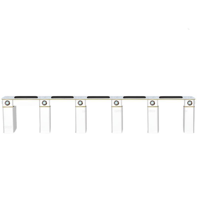 Gulfstream GS9114 + (GS9127 x 4) Verona Sextuplets Nail Table (6 Units)