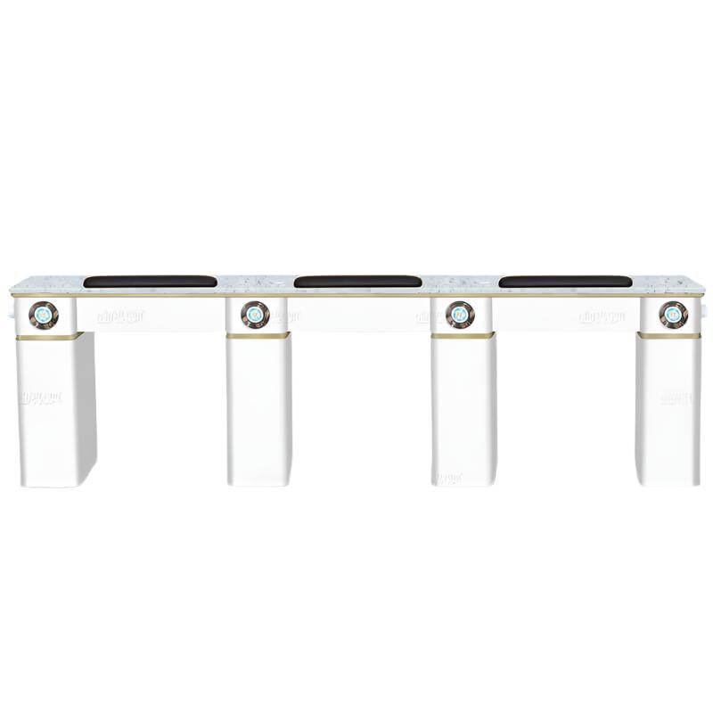 Gulfstream GS9114 + GS9127 Verona Triple Nail Table (3 Units)