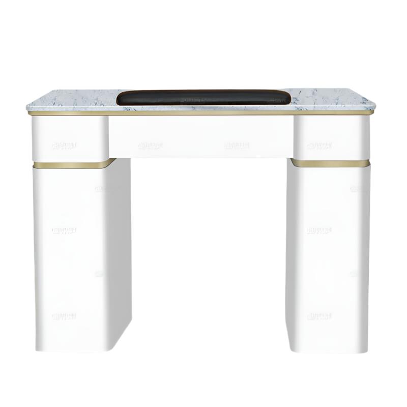 Gulfstream GS9132 Verona Single Nail Table without Ventilation System and Fans (1 Unit)