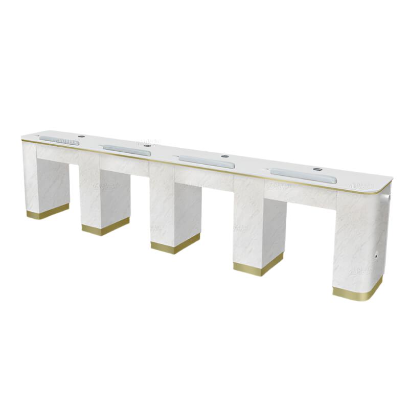 Gulfstream GS9140 + (GS9141 x 2) Fidenza Quadruple Nail Table (4 Units)