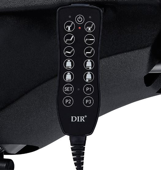 Libra II with Split Legs Medical Electric Procedure Chair-5 Motors Black DIR