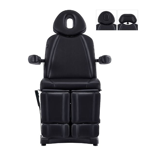 Libra II with Split Legs Medical Electric Procedure Chair-5 Motors Black DIR