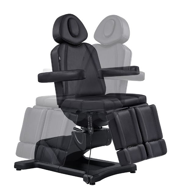 Libra II with Split Legs Medical Electric Procedure Chair-5 Motors Black DIR