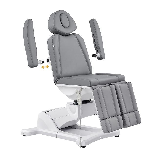Libra II with Split Legs Medical Electric Procedure Chair-5 Motors Gray DIR