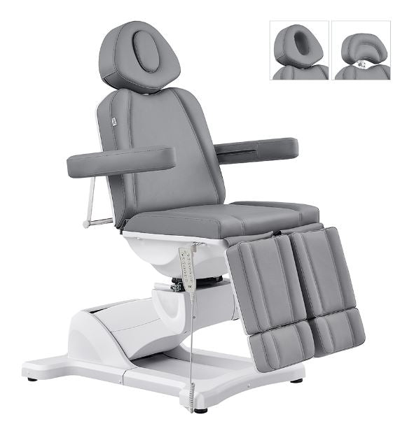 Libra II with Split Legs Medical Electric Procedure Chair-5 Motors Gray DIR