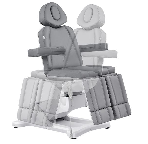 Libra II with Split Legs Medical Electric Procedure Chair-5 Motors Gray DIR