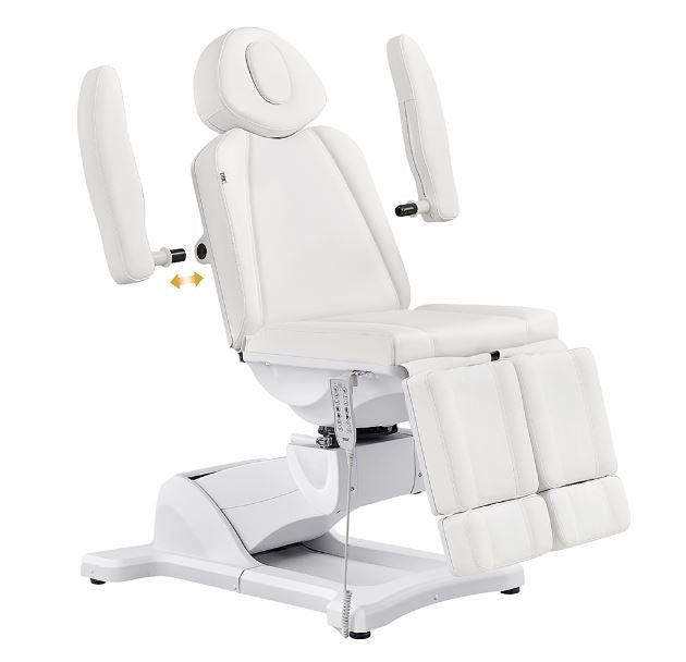 Libra II with Split Legs Medical Electric Procedure Chair-5 Motors White DIR