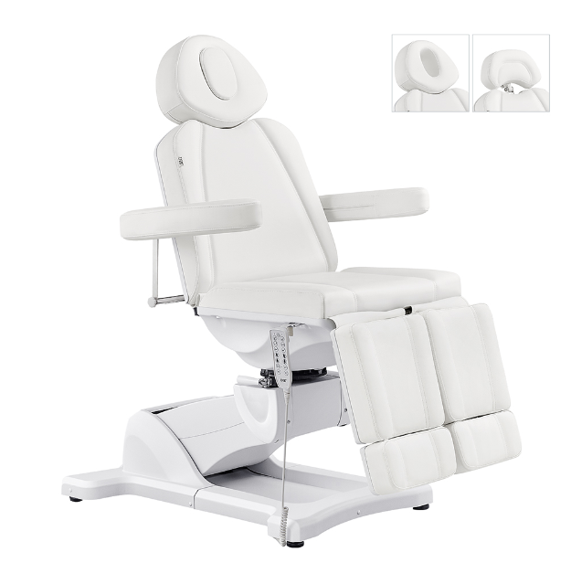 Libra II with Split Legs Medical Electric Procedure Chair-5 Motors White DIR