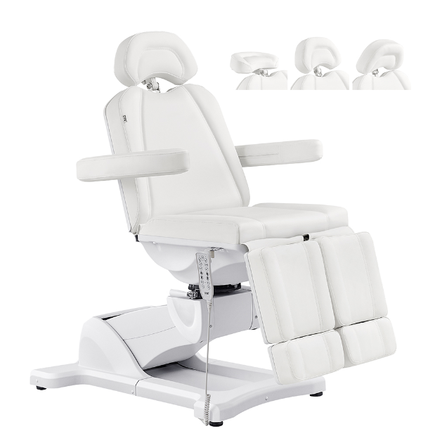 Libra II with Split Legs Medical Electric Procedure Chair-5 Motors White DIR