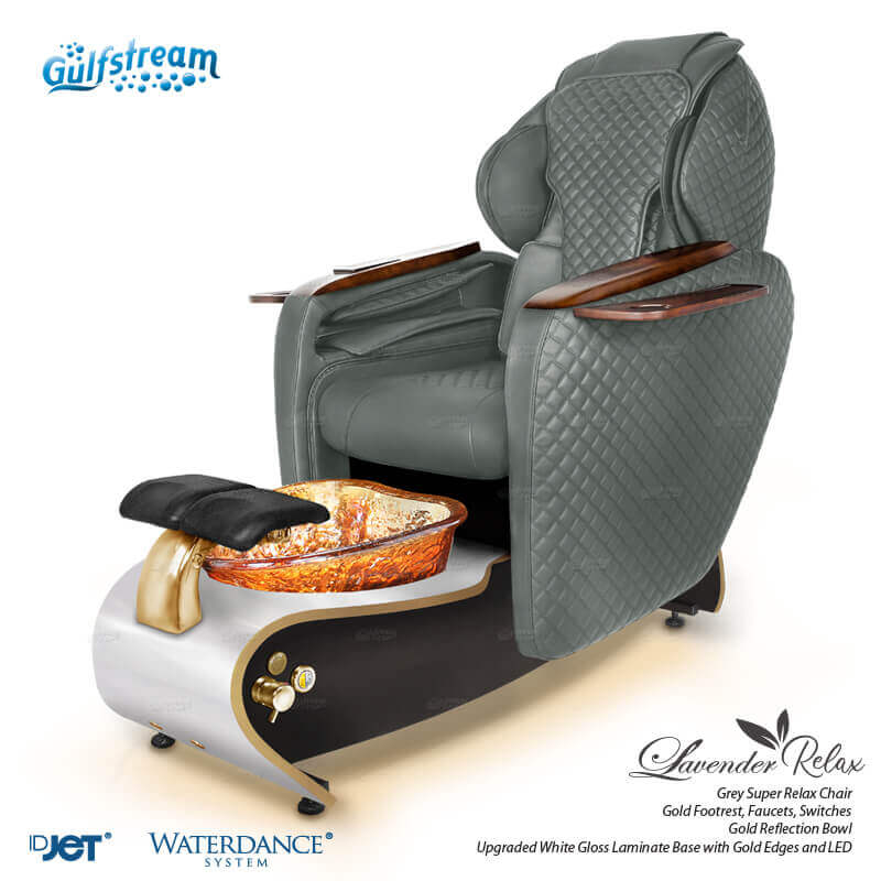 Gulfstream Lavender Relax Spa Pedicure Chair