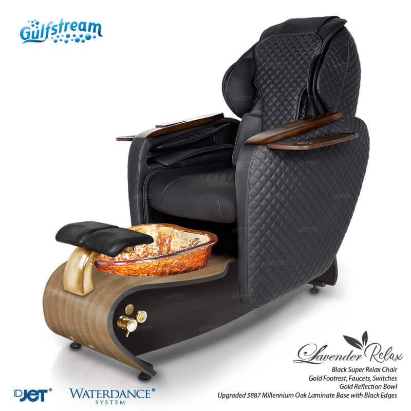 Gulfstream Lavender Relax Spa Pedicure Chair