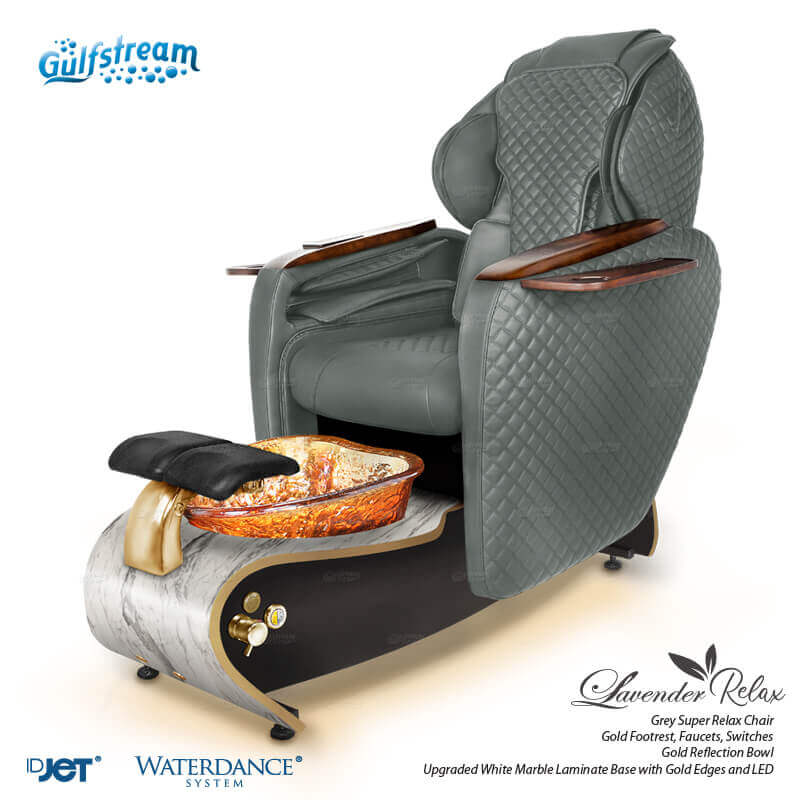 Gulfstream Lavender Relax Spa Pedicure Chair