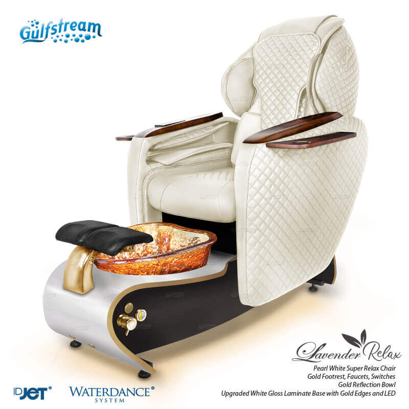 Gulfstream Lavender Relax Spa Pedicure Chair