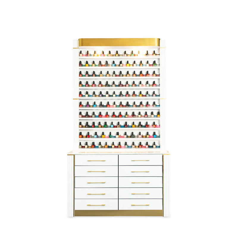 Le Cinq Polish Rack Cabinet