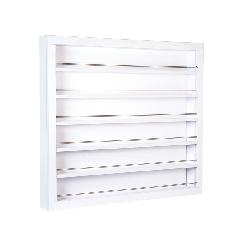 Polish and Powder Wall Display White Whale Spa