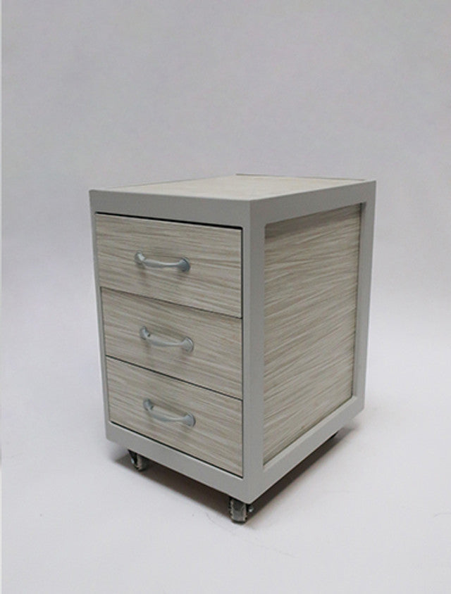 Elora Pedicure Supply Cart with 3 Drawers Belava
