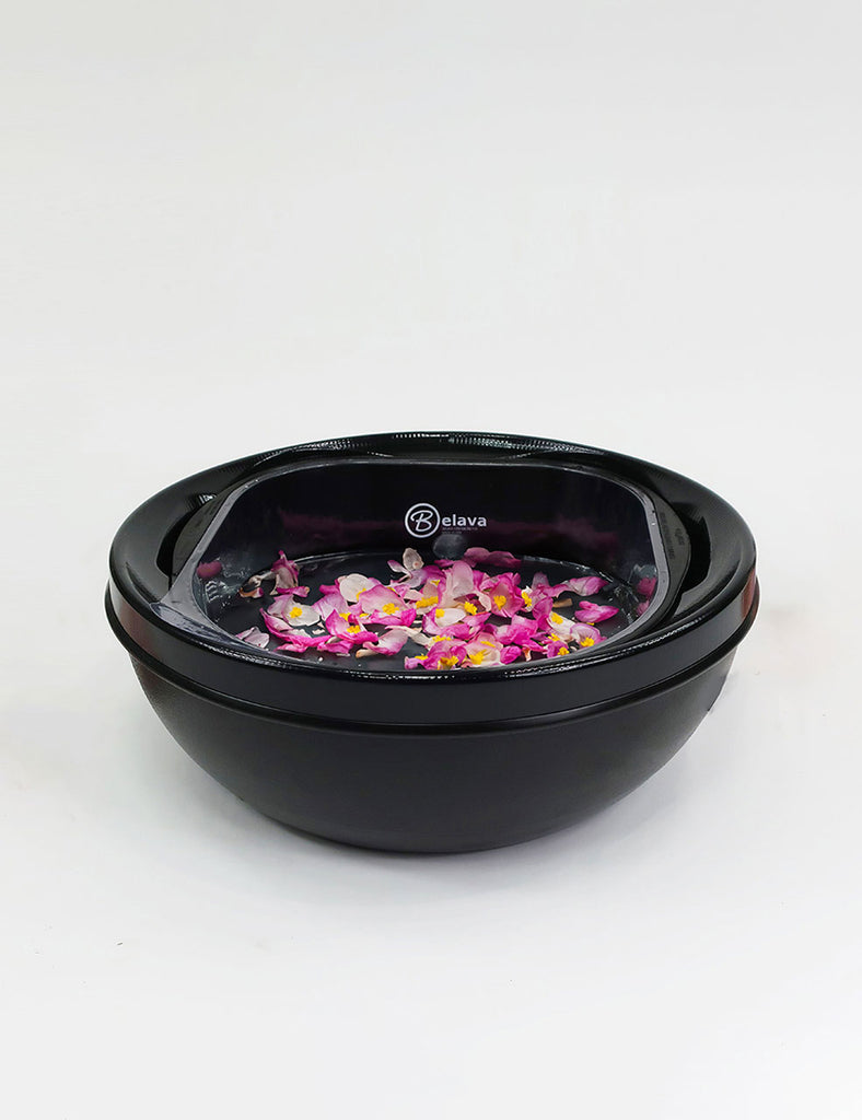 Pedicure Bowl in Black (No Heat & No Vibration) Belava