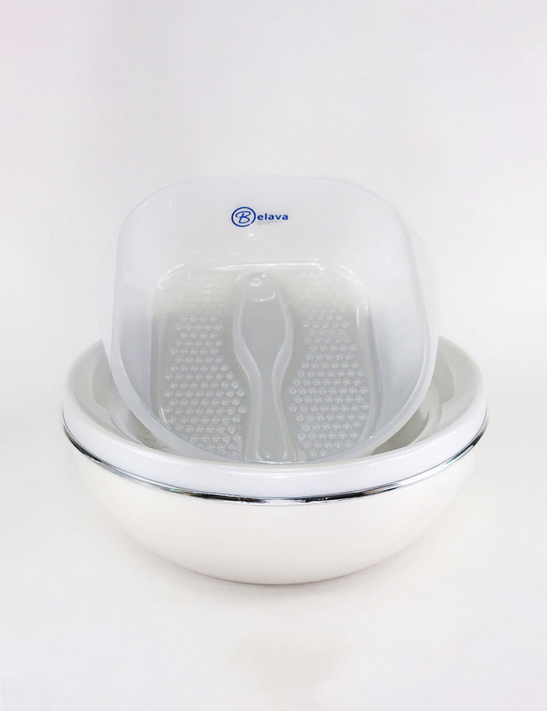 Pedicure Bowl in White (No Heat & No Vibration) Belava