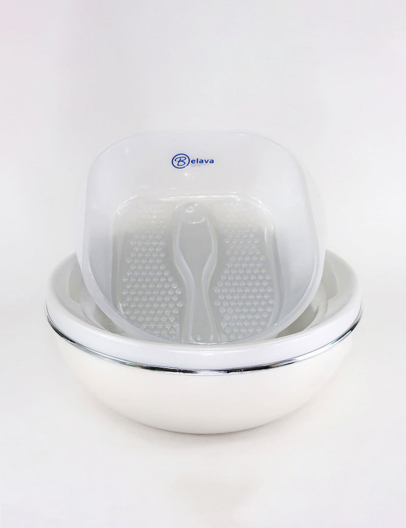 Pedicure Bowl in White (No Heat & No Vibration) Belava