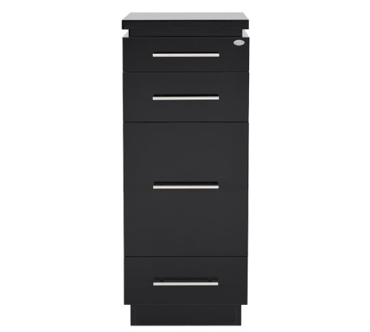 Romance II Styling Station Cabinet Black DIR