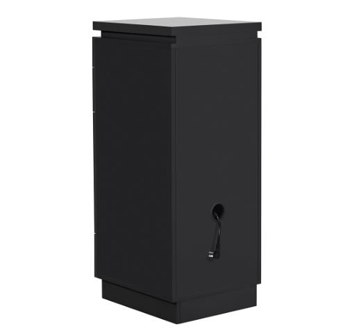 Romance II Styling Station Cabinet Black DIR