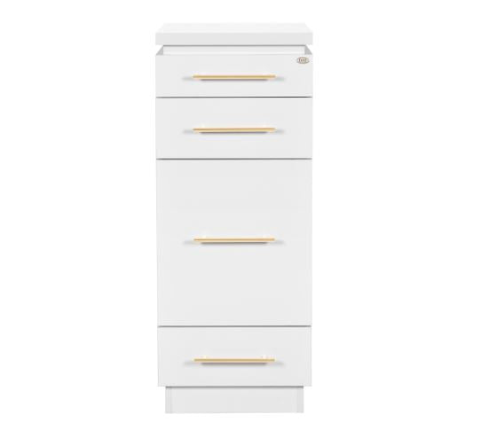 Romance II Styling Station Cabinet White DIR