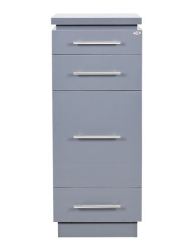 Romance II Styling Station Cabinet Graphite Gray DIR