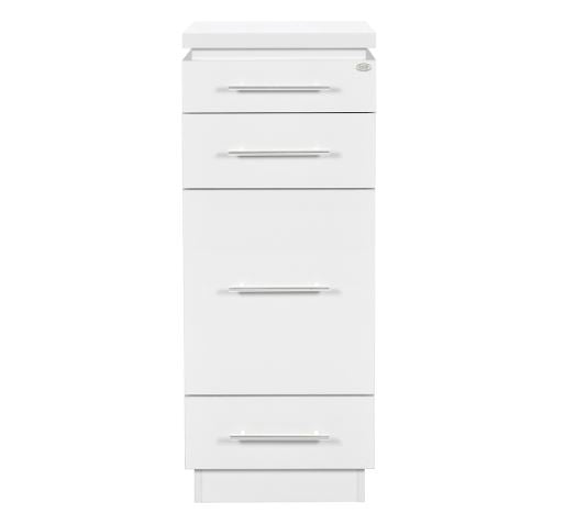 Romance II Styling Station Cabinet White DIR