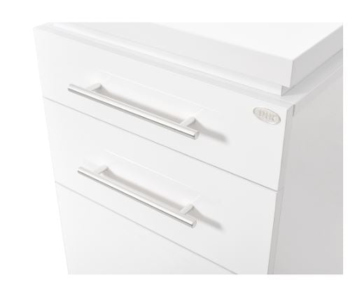 Romance II Styling Station Cabinet White DIR