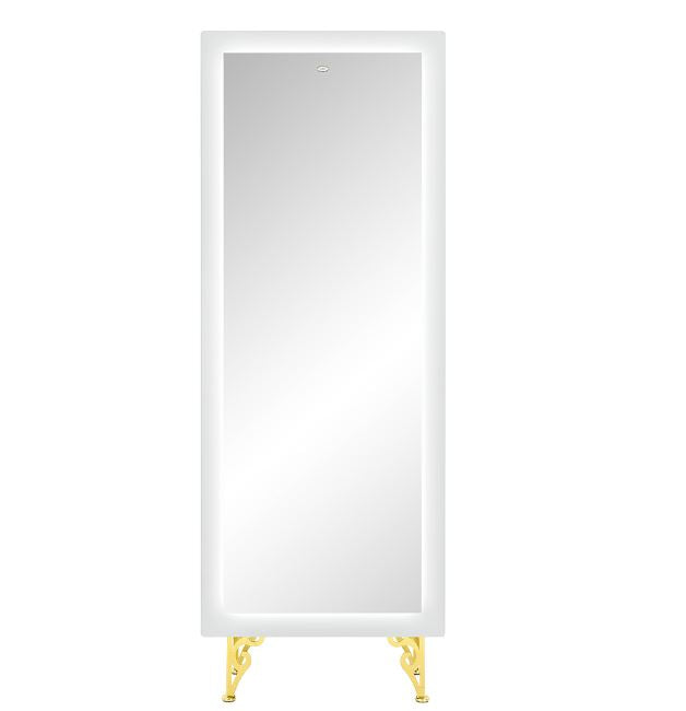 Magic II Single LED Lighted Styling Station Silver Gray DIR