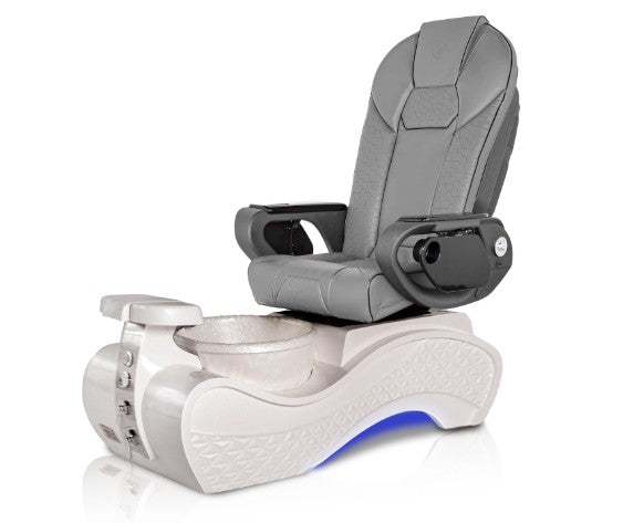 New Beginning 3D SOLID-WHITE Pedicure Chair