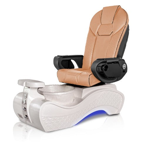 New Beginning 3D SOLID-WHITE Pedicure Chair