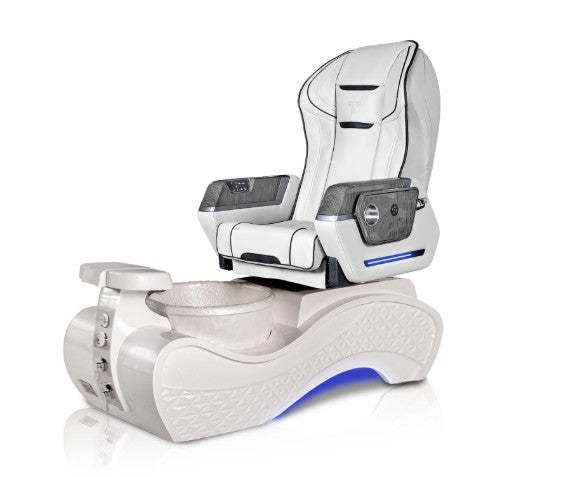 New Beginning 3D SOLID-WHITE Pedicure Chair